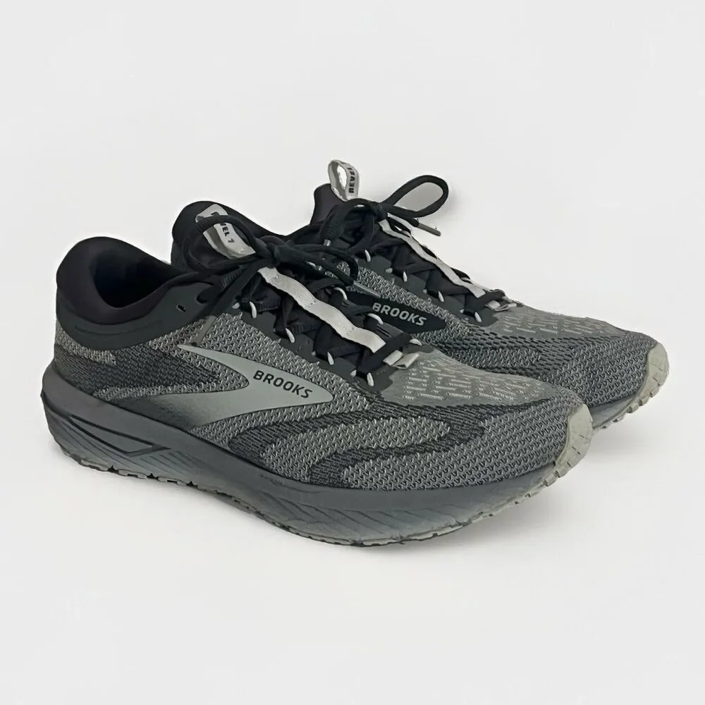 BROOKS Revel 7 Men’s Running Shoes Size 12 Gray 1104351D014